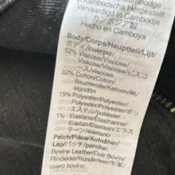 Madewell sz 26 9" Mid-Rise Roadtripper Supersoft Jeans Ashmont Wash Dark Gray - Picture 12 of 12